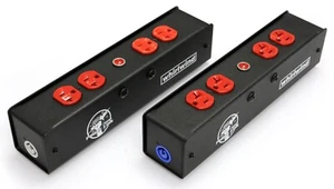 Whirlwind PL1-420RD Power Link AC Outlet Stringer Powercon to Edison Handwired - Picture 1 of 3