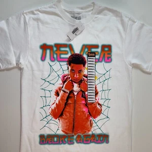 NBA YoungBoy Never Broke Again T-Shirt Size Small Spider Web Photo Graphics Tee - Picture 1 of 8