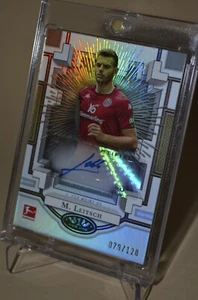 Maxim Leitsch / 2023 Topps Tier One / Xplosions Autograph 079/120 Bundesliga - Picture 1 of 2
