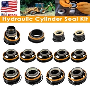 Kit guarnizione cilindro idraulico custodia 580E 580SE 580SD 580B terna intera macchina - Foto 1 di 12