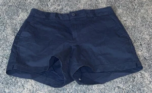 Pantaloncini da donna Magellan Outdoors Happy Camper nuovi con etichette. Taglia 10 e blu navy - Foto 1 di 1