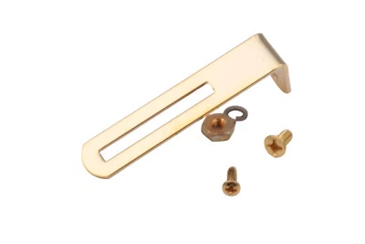 Gibson® Pickguard Bracket Gold incl. Screws OEM fits Gibson® Les Paul, SG, ES