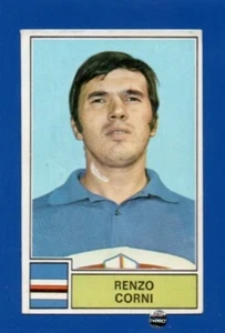 FIGURINA CALCIATORI PANINI 1971 72 RENZO CORNI BISVALIDA REMOVED - Imagen 1 de 2