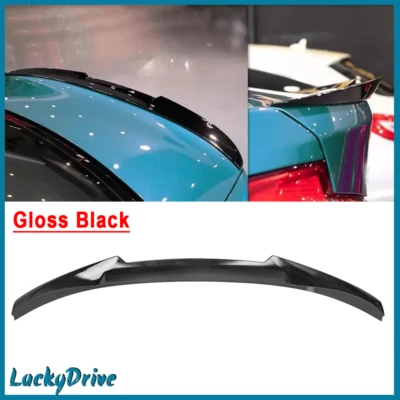 Rear Spoiler Wing for 2008-2012 M3 Sedan 2006-2011 BMW E90 3 Series Gloss Black Foto 1 de 4