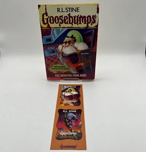 Goosebumps #42 Egg Monsters From Mars 1st Print With Cards & Bookmark - Imagen 1 de 17