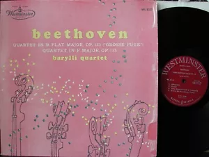 Barylli Quartet/Beethoven String Quartets Op. 133 & 135 Westminster MONO - Picture 1 of 2