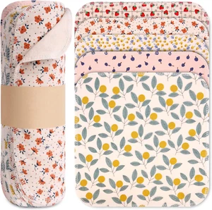 Reusable Paper Towels ,25 Packs Washable Cotton Flannel Paper Towels,Cardboard - Picture 1 of 12