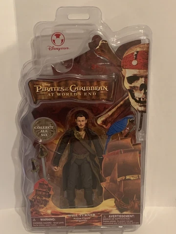 Pirates Of The Caribbean At World’s End Will Turner Figure Disney Store 2007 Cover
