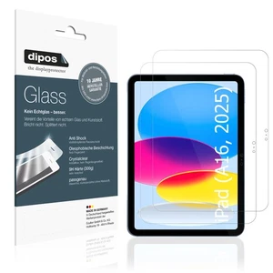 2x Screen Protector for Apple iPad 11 Zoll A16 11. Gen 2025 Flexible Glass 9H - Picture 1 of 7