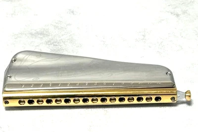 Suzuki SCT-128 Tremolo Chromatic Harmonica Used - Image 1 of 4