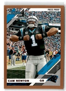 2019 Donruss Press Proof Cam Newton #41 Carolina Panthers - Picture 1 of 2