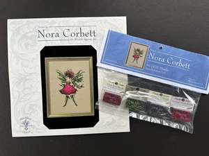 Nora Corbett Cross Stitch  - NC247  Thistle & Embellishment Pack Poison Pixies - Picture 1 of 4