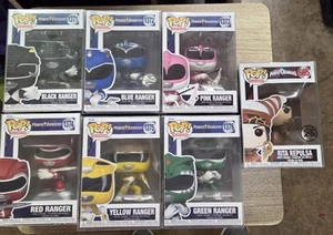 Funko Pop! 30th Anniversary Mighty Morphin Power Rangers Complete Set of 7 - Picture 1 of 1