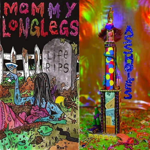 Mommy Long Legs - Life Rips / Assholes [Used Very Good Vinyl LP] Explicit, Color - Image 1 of 1