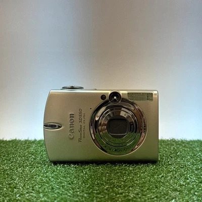 Câmera Digital Canon Powershot SD550 ELPH 7.1MP COM CAIXA ORIGINAL + ACC - Imagem 1 de 4