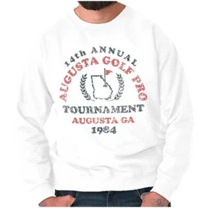 14th Annual Augusta Golf Pro Tournament 1984 Womens or Mens Crewneck Sweatshirt - Picture 1 of 7