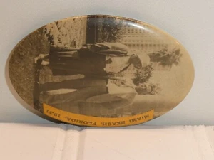 Spiegelfoto Miami Beach, Florida Sovenier 1931 - Bild 1 von 2