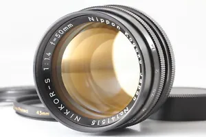 Olympics [MINT+++ w/ Filter] Nikon Nikkor-S 50mm f1.4 Lens Nikon S Mount S3 JPN - Picture 1 of 8