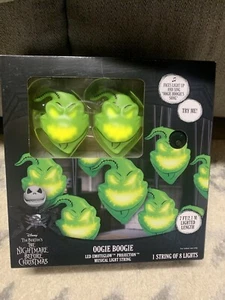 The Nightmare Before Christmas EmoteGlow Oogie Boogie LED Musical Light 8 Lights - Picture 1 of 6