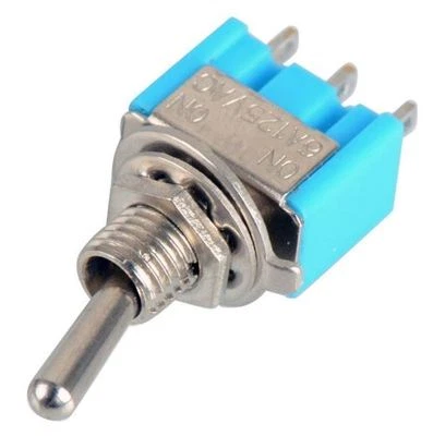 5 x 125V 6A ON/ON 2 Positions SPDT 3 Pin Interrupteur à Bascule Levier Switch - Photo 1/4