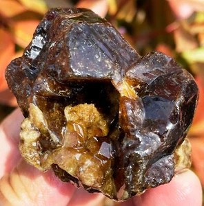117.8g New Find Rare 100% Natural Smoky Gem Axinite Crystal Specimen ip1820 - Picture 1 of 12