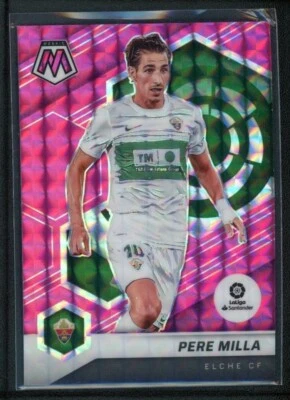 2021-22 PERE MILLA 20/25 PANINI MOSAIC LALIGA SANTANDER PINK - Image 1 of 2