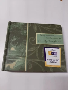 HALLMARK Stories Family Photo Journaling Album Holds 52 4"x6" Photos Scrapbook - Picture 1 of 8