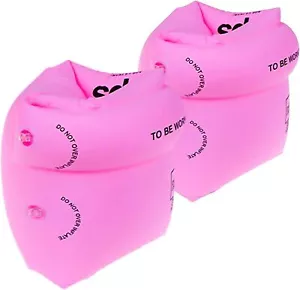 2 PCs Arm Swimming Floaties for Kids - Inflatable Swim Arm Bands Rings Water Win - Picture 1 of 8