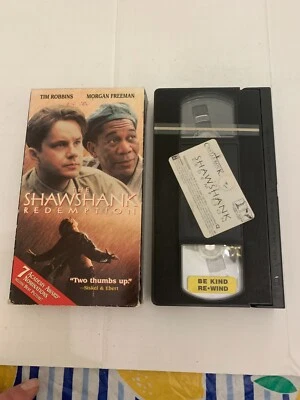 1994 The Shawshank Redemption VHS Video Tape Tim Robbins - Image 1 of 2