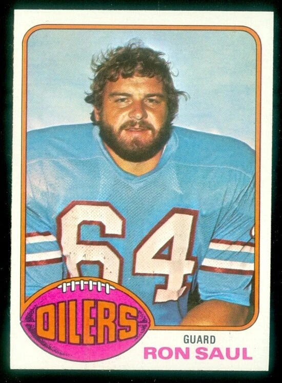 1976 TOPPS #208 RON SAUL NRMT - Image 1 of 1