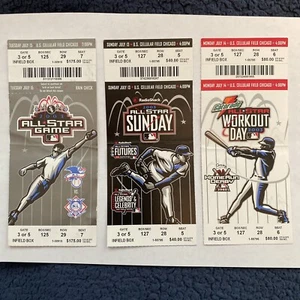 MLB All-Star Game 2003 Full Ticket U.S. Cellular Field, Chicago White Sox - Bild 1 von 2