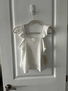 GB Girls Sleeveless Top White - Picture 1 of 3