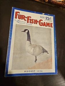 Fur-Fish-Game (August 1936) - Picture 1 of 12