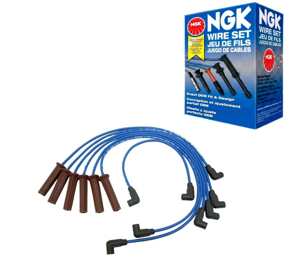 NGK Ignition Wire Set For 1985-1986 CHEVROLET CELEBRITY V6-2.8L - Image 1 of 4