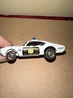Hot Wheels Redline Police Cruiser State Car 1969 White Made In USA And Canada
