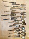Vintage Antique Mixed SILVERPLATE Flatware Lot Rogers Holmes Edwards Oneida More