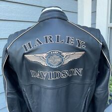 HARLEY-DAVIDSON Leather Jacket XL 110th Anniversary Limited Riders Edition MINT!
