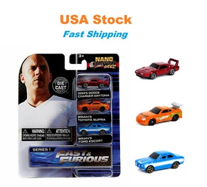 Nano Hollywood Rides | Fast & Furious 3-Pack Series 1 Jada Diecast 1:65, 31124 - Picture 1 of 6