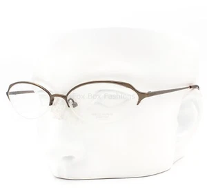 Oliver Peoples Dulcette MC Semi Rimless Eyeglasses Frame Glasses Brown 51-17-133 - Picture 1 of 5