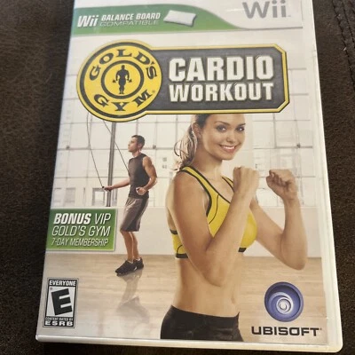 Gold's Gym: Cardio Workout (Nintendo Wii, 2009) - Image 1 of 4