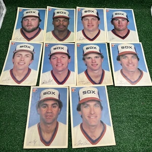 1984 Chicago White Sox 6x9 Promo Page Individual Photos Lot Of 9 See Pictures - Picture 1 of 15