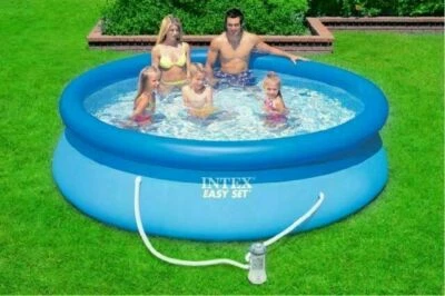 INTEX 28122UK 10 ft x 30-Inch Easy Set Pool Set - Blue - Image 1 of 4