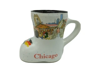 Taza de café Christkindlmarket Chicago 2019 Boot - Imagen 1 de 11