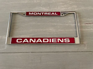 Montreal Canadiens WinCraft License Plate Frame - Picture 1 of 1