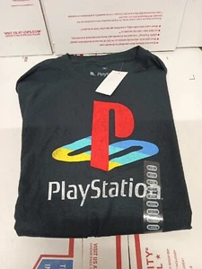 Play Station Classic Logo Graphic Black 2021 Medium - Picture 1 of 7