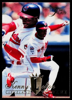 1994 Flair #283 Kenny Lofton Cleveland Indians - Image 1 of 2