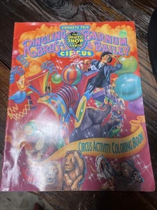 Cartel de circo Ringling Brothers and Barnum Bailey 1993 libro para colorear nunca usado - Imagen 1 de 6