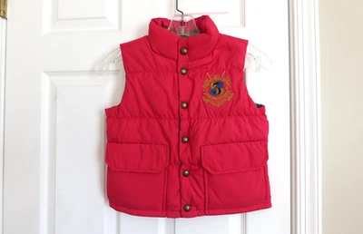 Colete acolchoado reversível Ralph Lauren feminino tamanho P(7) em excelente estado usado - Imagem 1 de 4