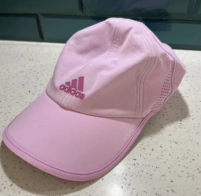 Gorra de béisbol ligera Adidas Climalite para mujer talla única ajustable lila púrpura Foto 1 de 4