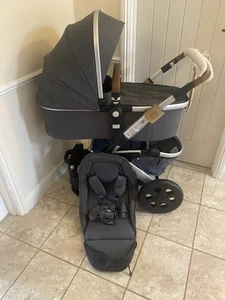 New Joolz Geo2 Pushchair & Carrycot Set in Grey RRP £899 Now £299 - Picture 1 of 17